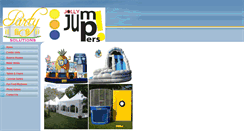Desktop Screenshot of gojollyjumpers.com